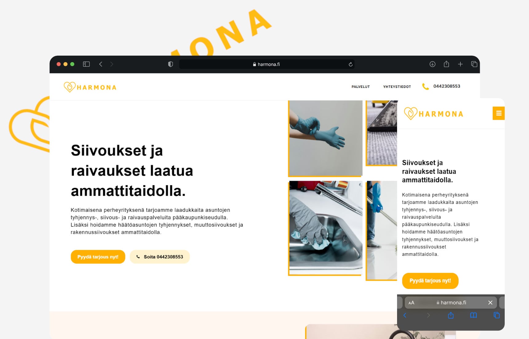 Harmona — WebDemo-projekti